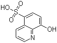 8-羟基-5-喹啉磺酸分子式结构图