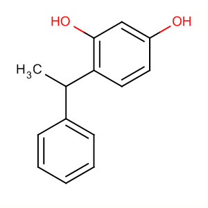 4-(1-苯乙基)-1,3-间苯二酚分子式结构图