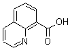 8-羧酸喹啉分子式结构图