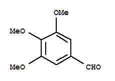 3,4,5-三甲氧基苯甲醛分子式结构图