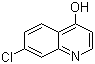 7-氯-4-羟基喹啉分子式结构图