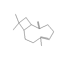 石竹烯分子式结构图