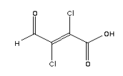 粘氯酸分子式结构图