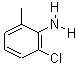 2-氯-6-甲基苯胺分子式结构图