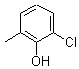 2-氯-6-甲酚分子式结构图