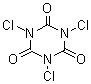 三氯异氰脲酸分子式结构图