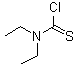 二乙基硫代氨基甲酰氯分子式结构图