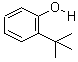 2-叔丁基苯酚分子式结构图