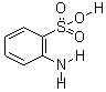 2-氨基苯磺酸分子式结构图