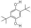 2,5-二叔丁基对苯二酚分子式结构图