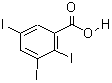 2,3,5-三碘苯甲酸分子式结构图