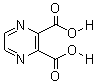 吡嗪-2,3-二羧酸分子式结构图