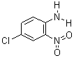 2-硝基-4-氯苯胺分子式结构图