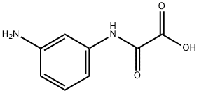 [(3-aminophenyl)amino]oxoacetic acid分子式结构图