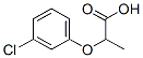 2-(3-Chlorophenoxy)-PropionicAcid分子式结构图