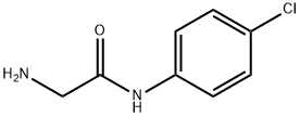 2-amino-N-(4-chlorophenyl)acetamide分子式结构图