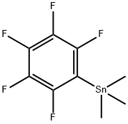 Trimethyl(pentafluorophenyl)stannane分子式结构图