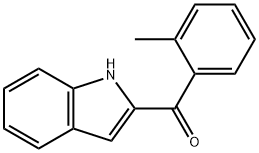 2-(2-Methylbenzoyl)-1H-indole分子式结构图