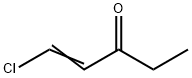 2-氯乙烯基乙基甲酮分子式结构图