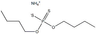 O,O-Dibutyl Phosphorodithioate Ammonium Salt分子式结构图