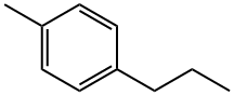 1-甲基-4-正丙苯分子式结构图