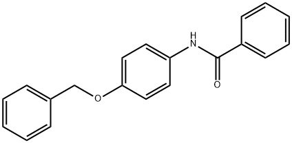 4-(BENZYLOXY)-N-BENZAMIDOANILINE分子式结构图