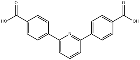 2,6-二(4-羧基苯基)吡啶分子式结构图