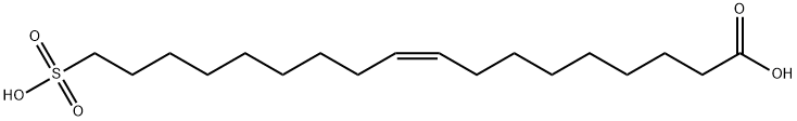 18-Sulfooleic acid分子式结构图