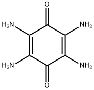 2,3,5,6-四(氨基)对苯醌分子式结构图