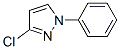 3-Chloro-1-phenyl-1H-pyrazole分子式结构图