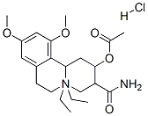 化合物BENZQUINAMIDE HYDROCHLORIDE分子式结构图