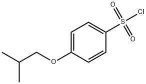 4-(2-甲基丙氧基)苯-1-磺酰氯化分子式结构图