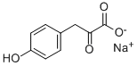 P-HYDROXYPHENYLPYRUVIC ACID MONOSODIUM SALT分子式结构图