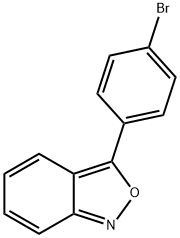 3-(4-溴苯基)苯并[C]异噁唑分子式结构图