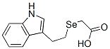 2-[[2-(1H-Indol-3-yl)ethyl]seleno]acetic acid分子式结构图