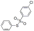 4-Chlorobenzenesulfonothioic acid S-phenyl ester分子式结构图