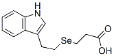 3-[[2-(1H-Indol-3-yl)ethyl]seleno]propionic acid分子式结构图