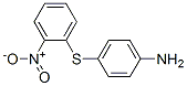 p-(o-Nitrophenylthio)aniline分子式结构图