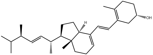 速甾醇分子式结构图