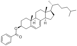 7-脱氢苯甲酸胆固醇分子式结构图