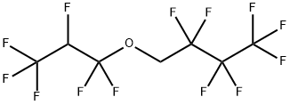 1,1,2,3,3,3-Hexafluoropropyl1H,1H-heptafluorobutylether分子式结构图