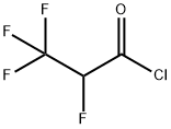 2,3,3,3-Tetrafluoropropionyl chloride分子式结构图