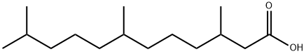 3,7,11-三甲基十二烷酸分子式结构图
