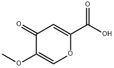 5-METHOXY-4-OXO-4H-PYRAN-2-CARBOXYLIC ACID分子式结构图