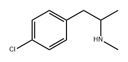 p-Aminomethamphetamine分子式结构图