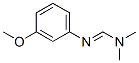 N、 N-二甲基-N'-(间甲氧基苯基)甲脒分子式结构图