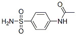 N-(4-胺磺酰基苯基)乙酰胺分子式结构图