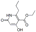 1,6-Dihydro-4-hydroxy-6-oxo-2-propylnicotinic acid ethyl ester分子式结构图