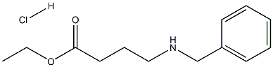 4-(苄基氨基)丁酸乙酯盐酸盐分子式结构图