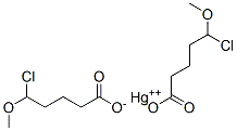 CHLOROMETHOXYPROPYLMERCURICACETATE分子式结构图